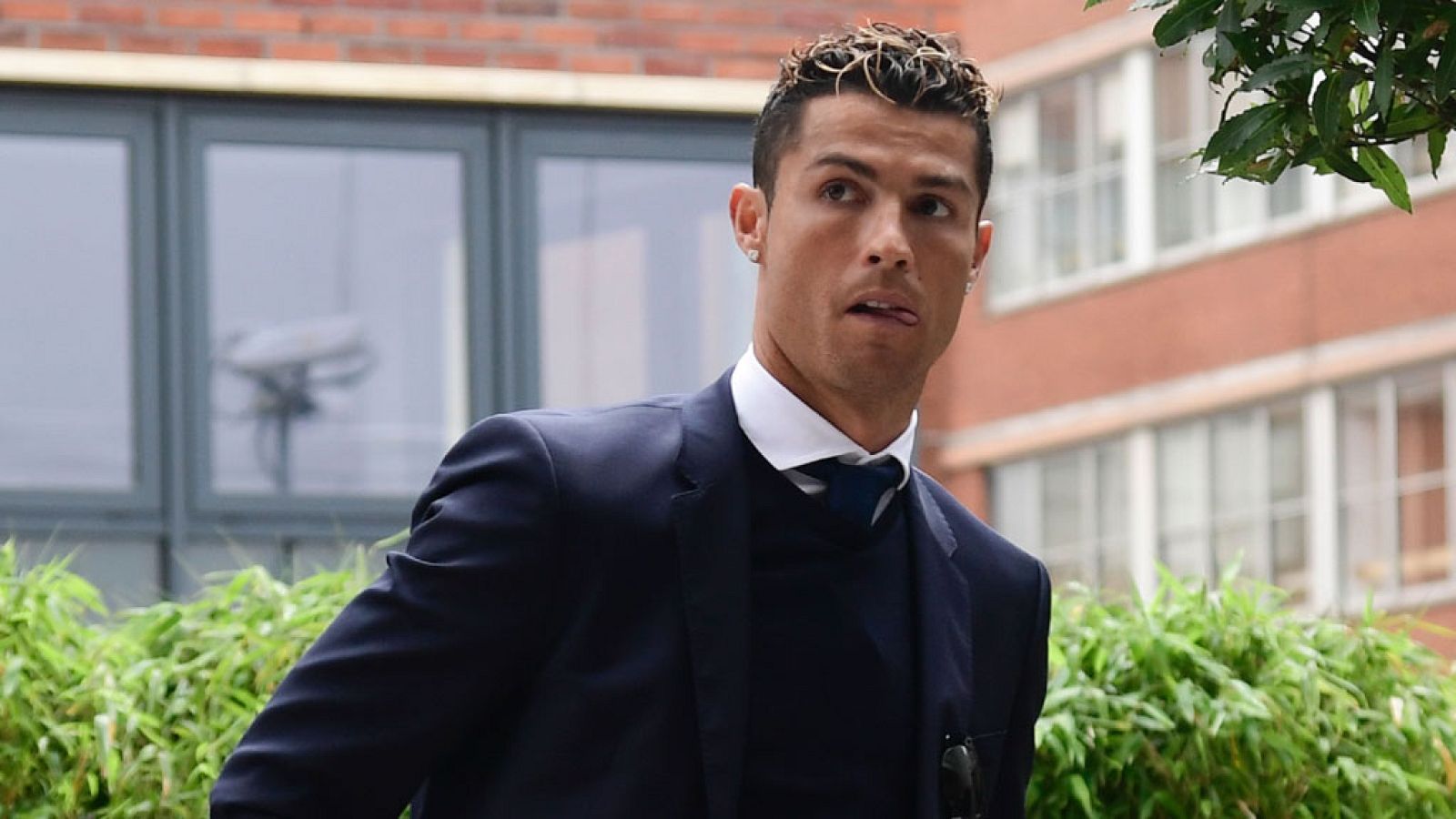 Cristiano evita a la prensa a su llegada a los juzgados