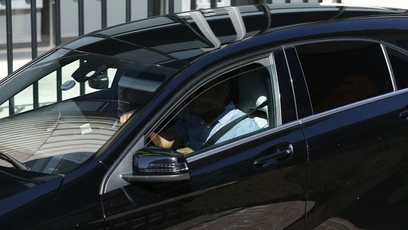 Cristiano evita a la prensa y accede en coche a los juzgados