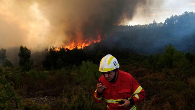 Continúa sin control el incendio declarado en la localidad de Yeste