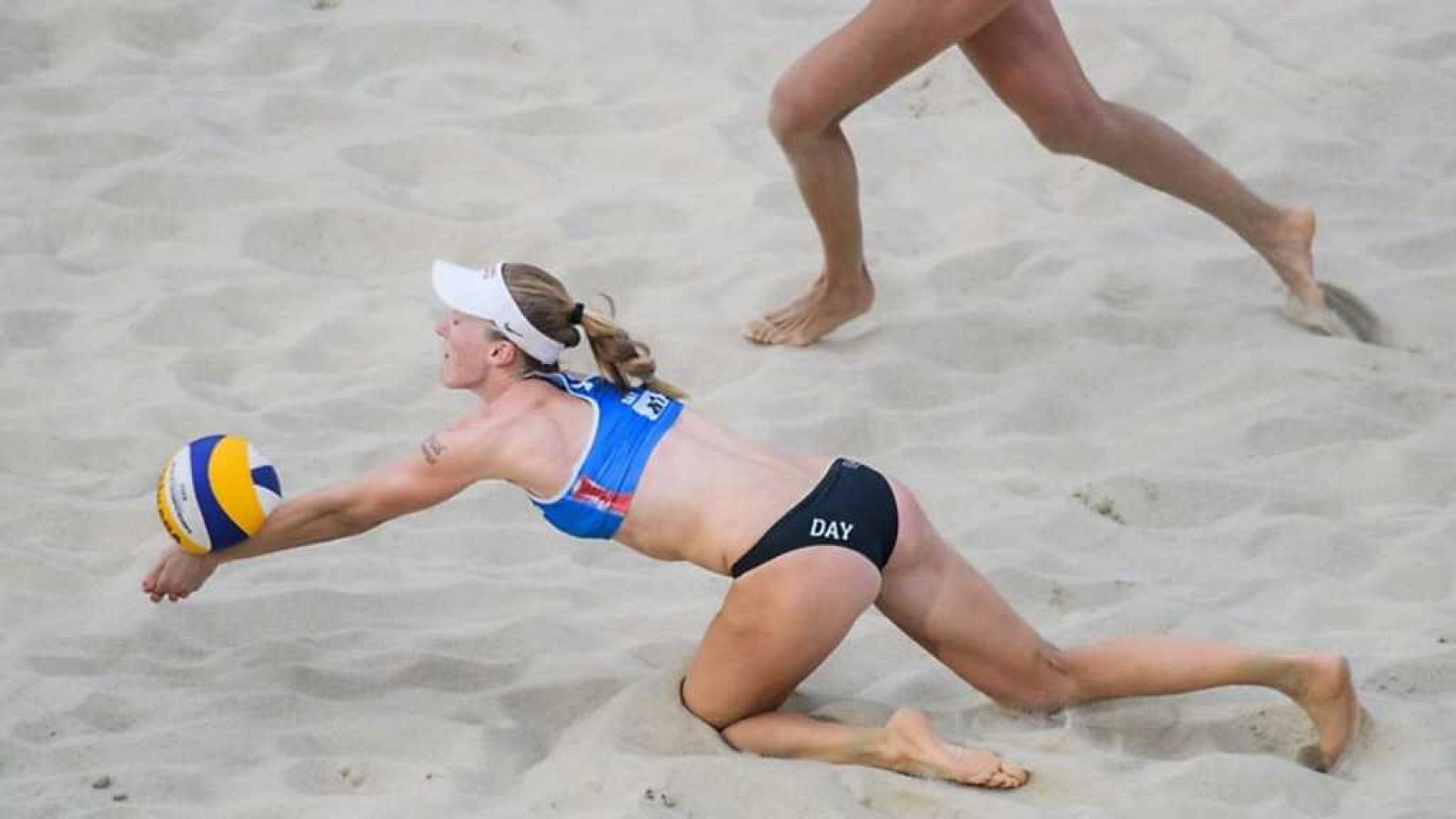 Voley playa - Campeonato del Mundo Femenino: Day/Branagh (USA) - Strauss/Holzer (AUT)