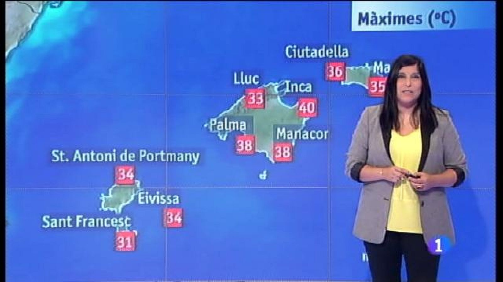 El temps a les Illes Balears - 01/08/17