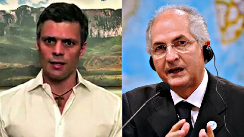 Las autoridades de Venezuela detienen de nuevo a los opositores Leopoldo López y Antonio Ledezma