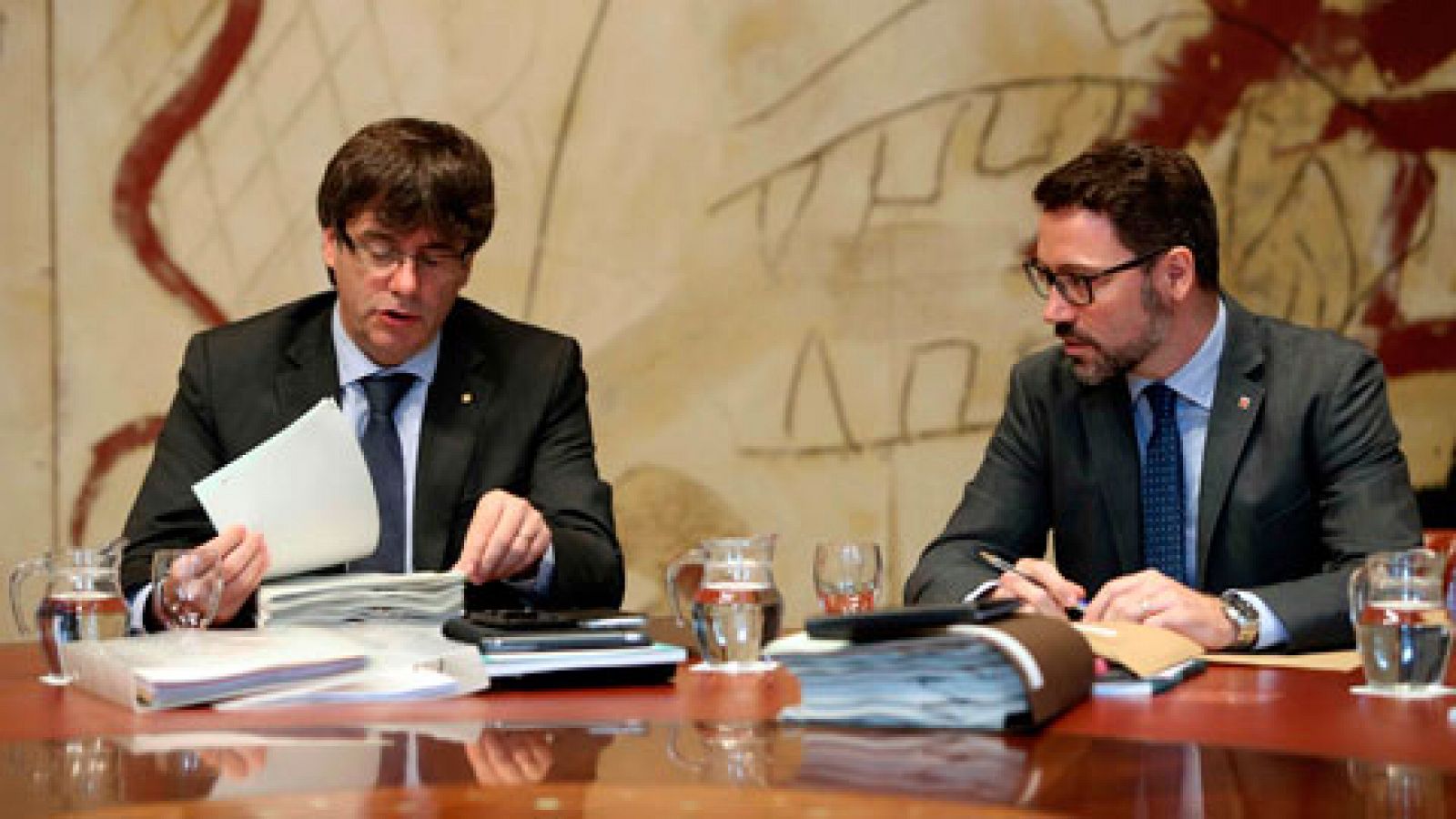 Última reunión del Gobierno catalán antes del parón veraniego