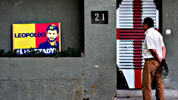 Telediario 1 - El Gobierno de Venezuela vuelve a encarcelar a los opositores Leopoldo López y Antonio Ledezma