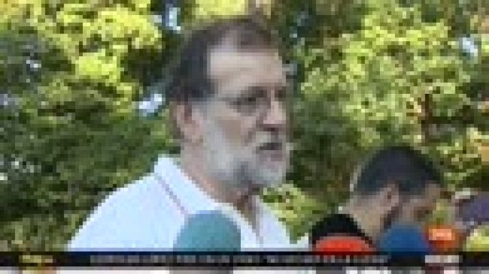 Rajoy transmite su apoyo a lo venezolanos