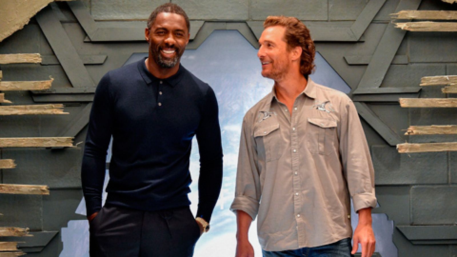 Entrevista con Matthew McConaughey e Idris Elba, protagonistas de 'La torre oscura'