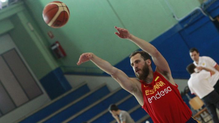 Telediario 1 - Sergio Rodríguez tiene "un objetivo claro: ganar el Eurobasket"