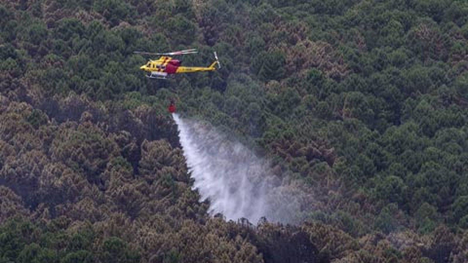 Telediario 1: Estabilizado el incendio forestal de Yeste, en Albacete, tras seis días | RTVE Play