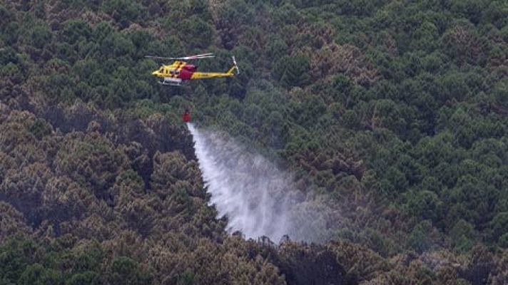 Estabilizado el incendio forestal de Yeste, en Albacete, tras seis días