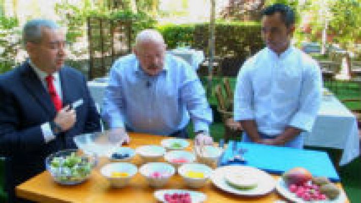 Aquí la Tierra - Ensalada tropical con lo mejor del mar