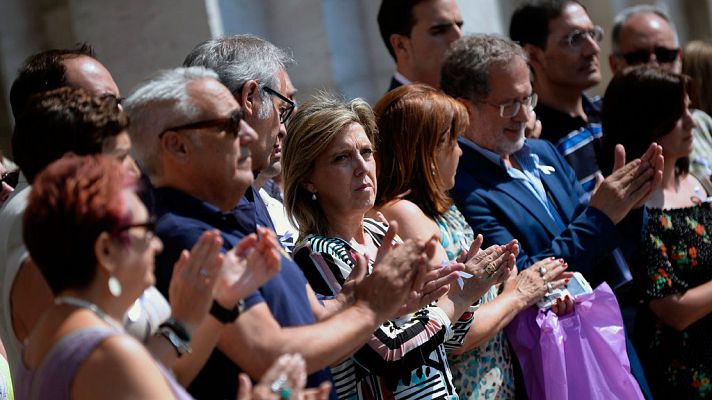 Telediario 1 - Prisión para la madre de la niña de 4 años de Valladolid y su pareja