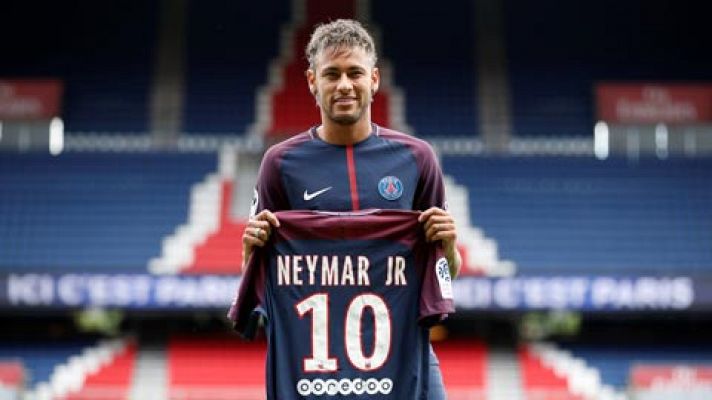 Neymar se presenta como nuevo jugador del PSG