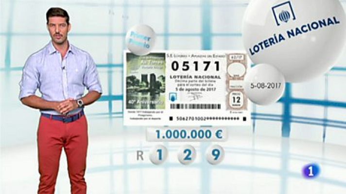Lotería Nacional - 05/08/17