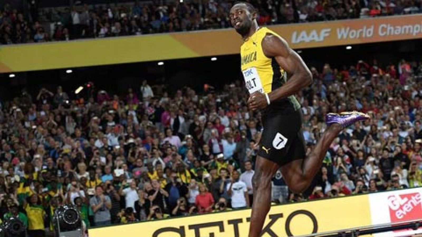 Telediario 1: Usain Bolt, en busca del sello de oro a una década de reinado en el hectómetro | RTVE Play