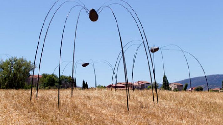 Telediario 1 - Se inaugura una nueva edición de Arte en la Tierra