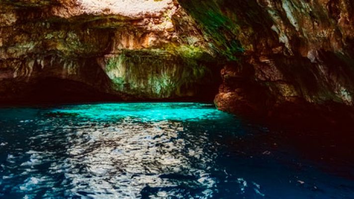 Telediario 1 - Un valle de pobladores paleolíticos bajo el agua