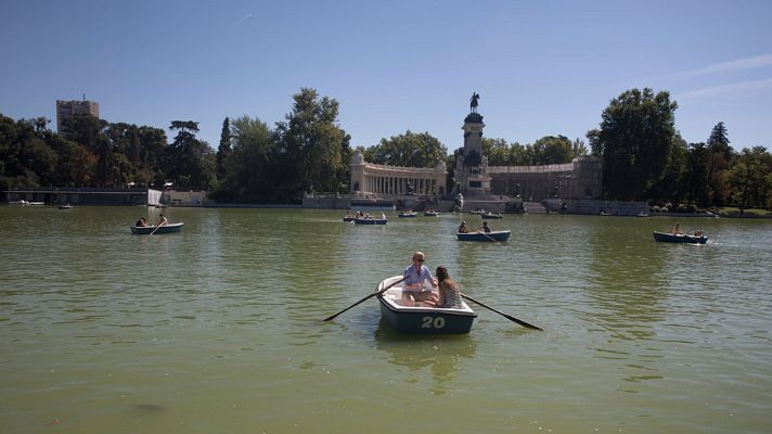 El tiempo - La semana comenzará con mucho calor y tormentas fuertes en Aragón y Cataluña