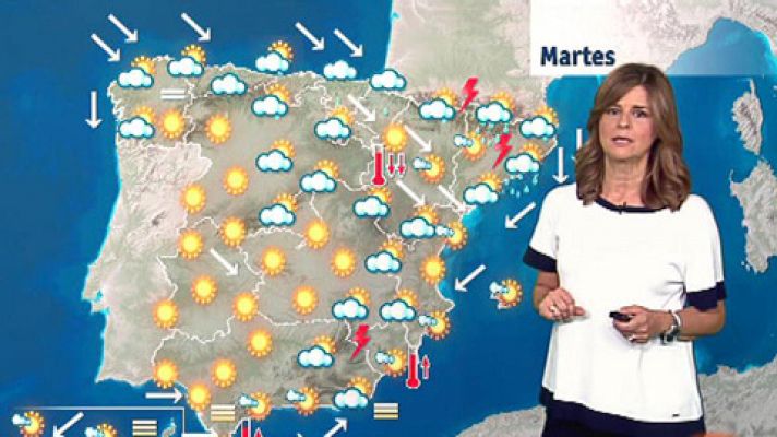 La AEMET prevé para este martes una entrada de aire frío que traerá una bajada de temperaturas en el nordeste