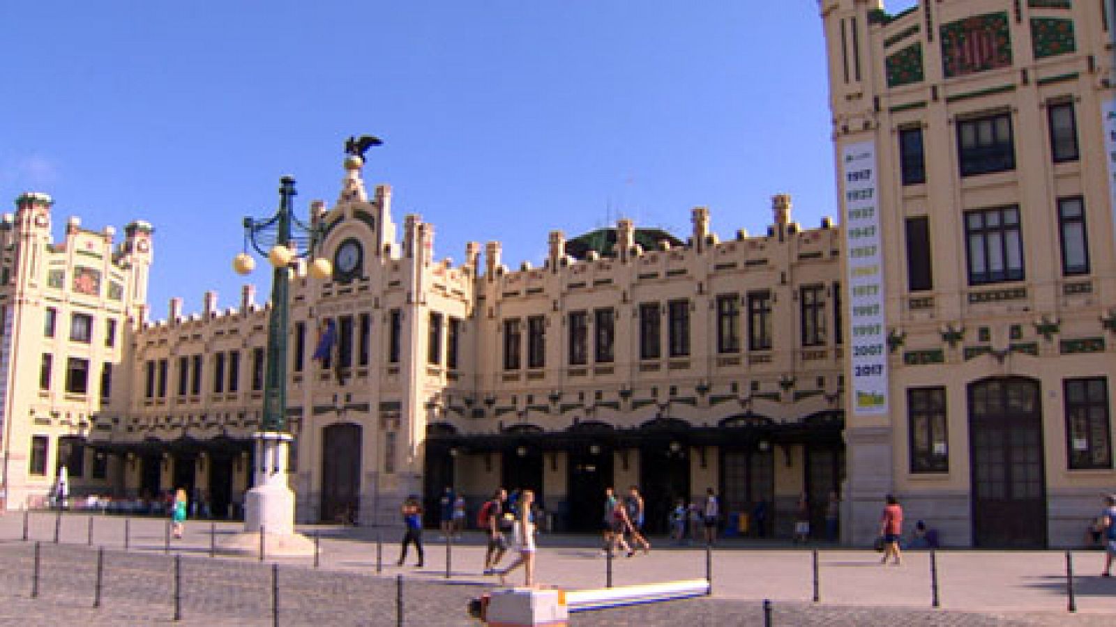 Telediario 1: La Estación del Norte de Valencia cumple cien años | RTVE Play