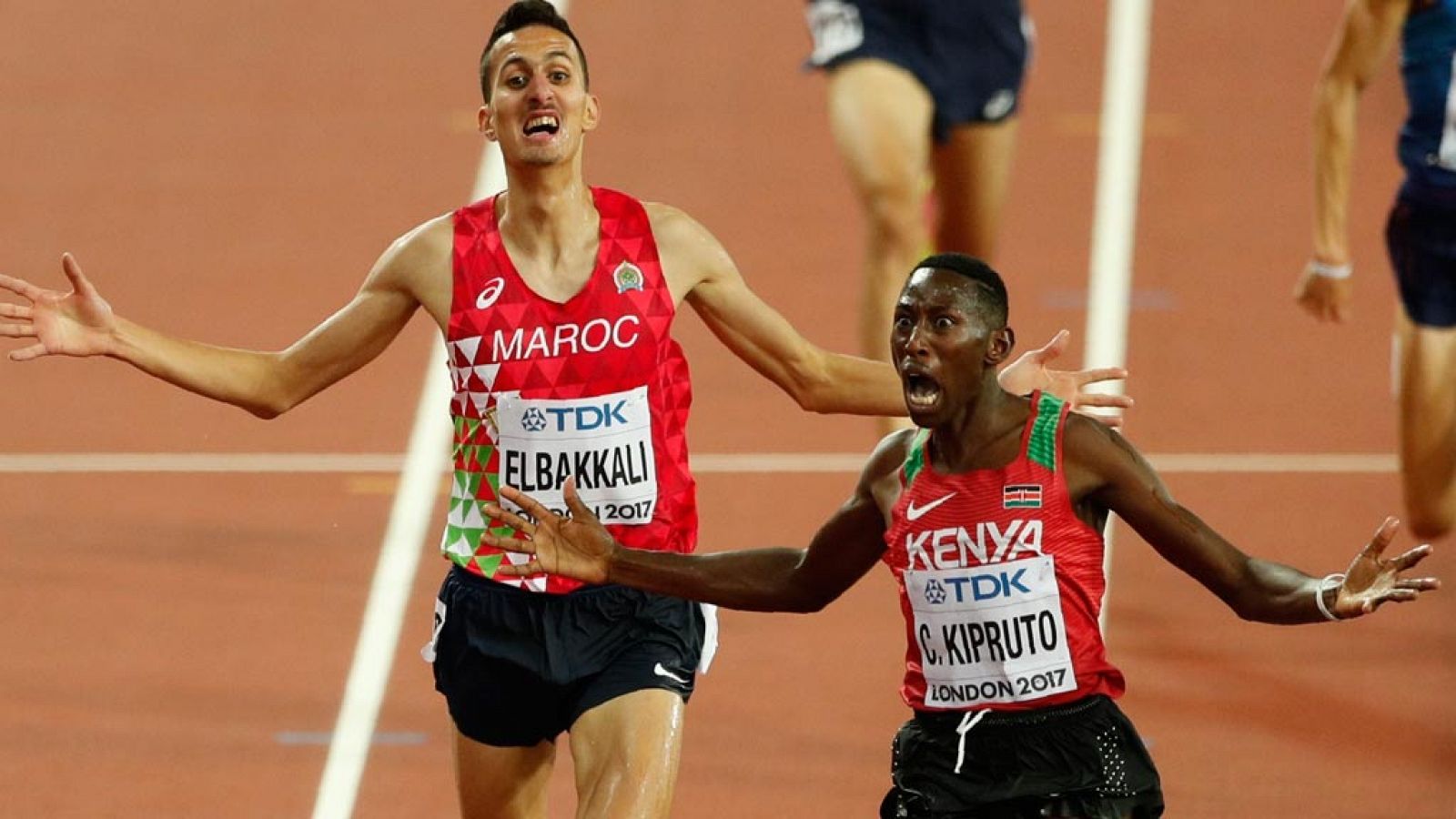 Kipruto, campeón del mundo de 3.000m obstáculos