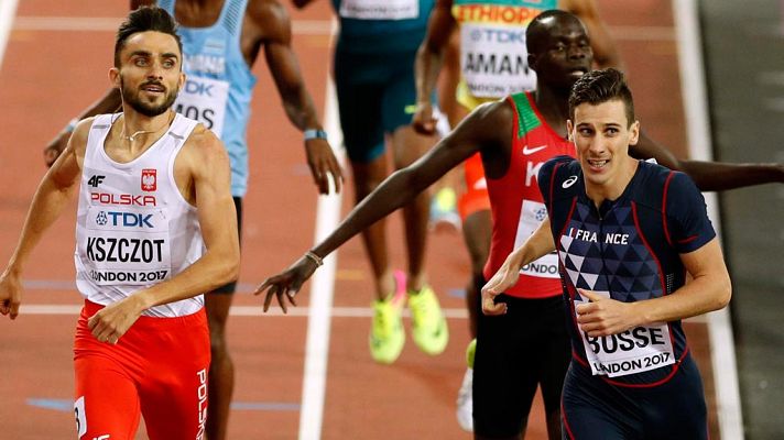 El francés Bosse gana un 800 imprevisible