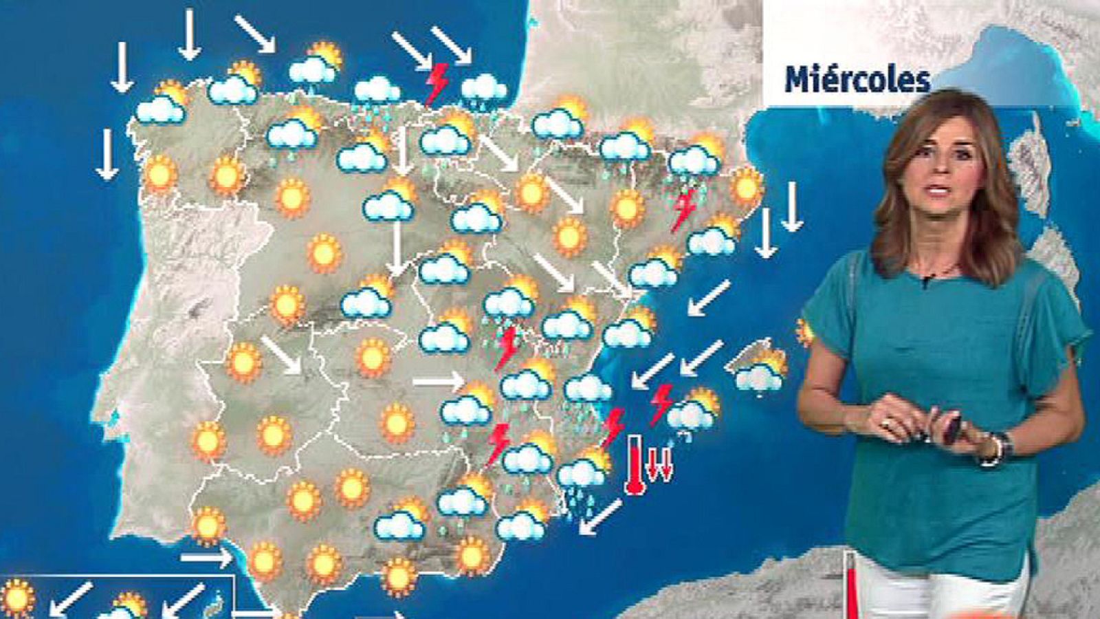 La Aemet prevé para este miércoles un descenso generalizado de las temperaturas - El tiempo | Ver
