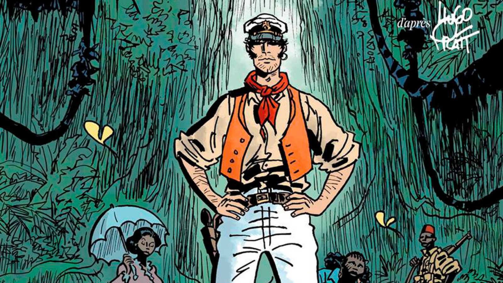 'Equatoria', la aventura que celebra los 50 años de Corto Maltés