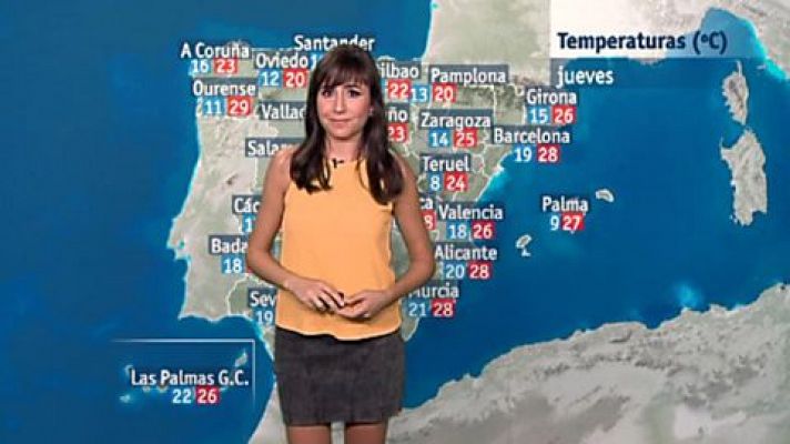 El tiempo en la Comunidad Valenciana - 09/08/17