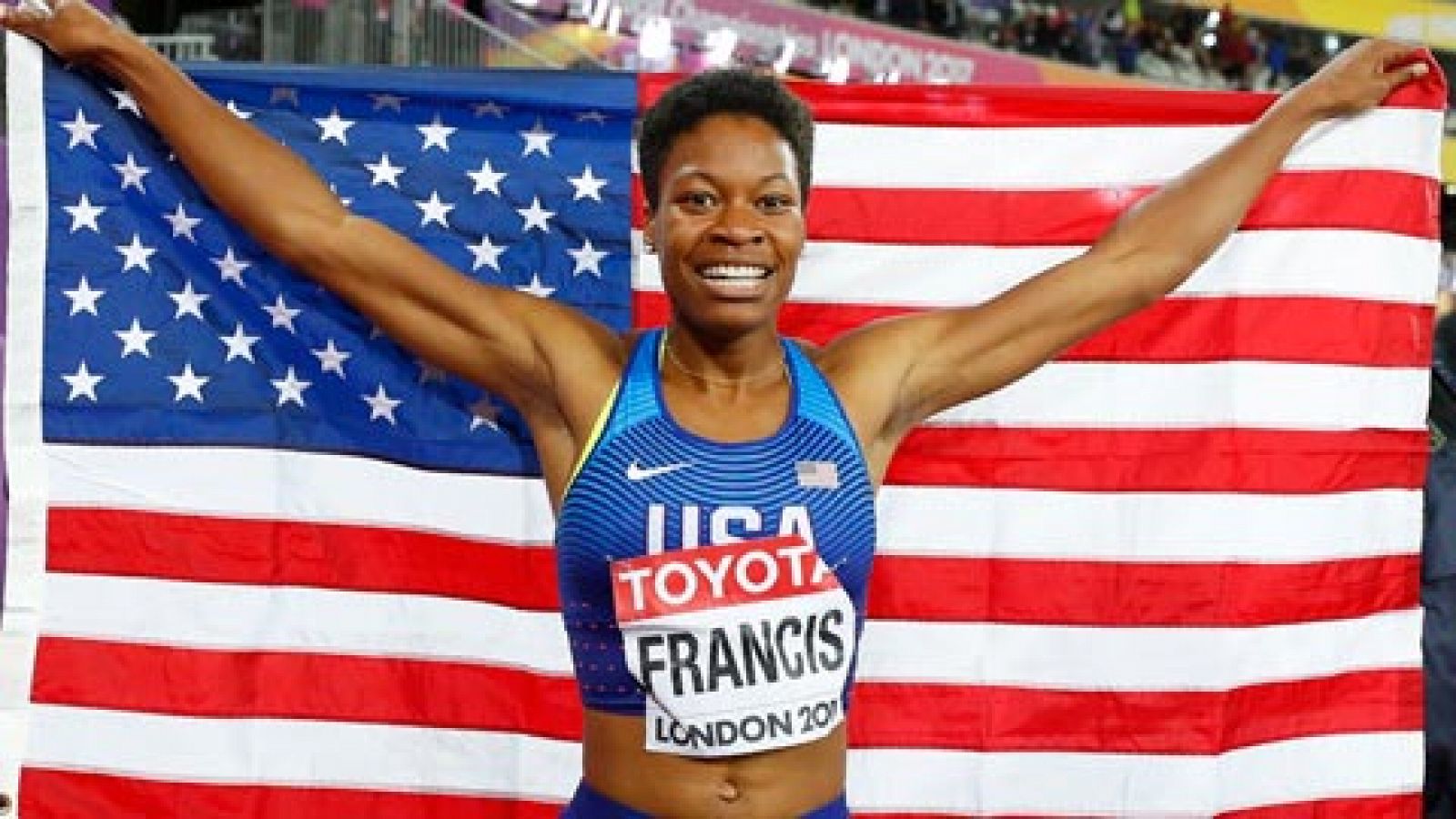 La estadounidense Phyllis Francis gana los 400 metros | Ver