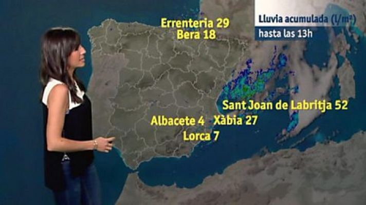 L'informatiu - Comunitat Valenciana - El tiempo en la Comunidad Valenciana - 10/08/17
