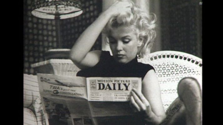 Telediario 1 - Sale a subasta una colección de fotos de Marilyn Monroe