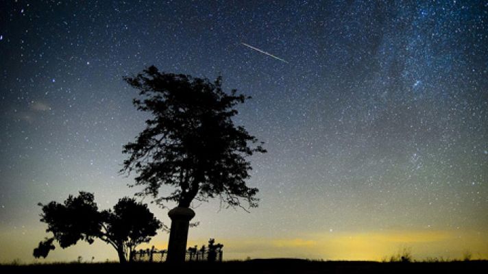 Telediario 1 - La lluvia de Perseidas se podrá disfrutar durante este fin de semana
