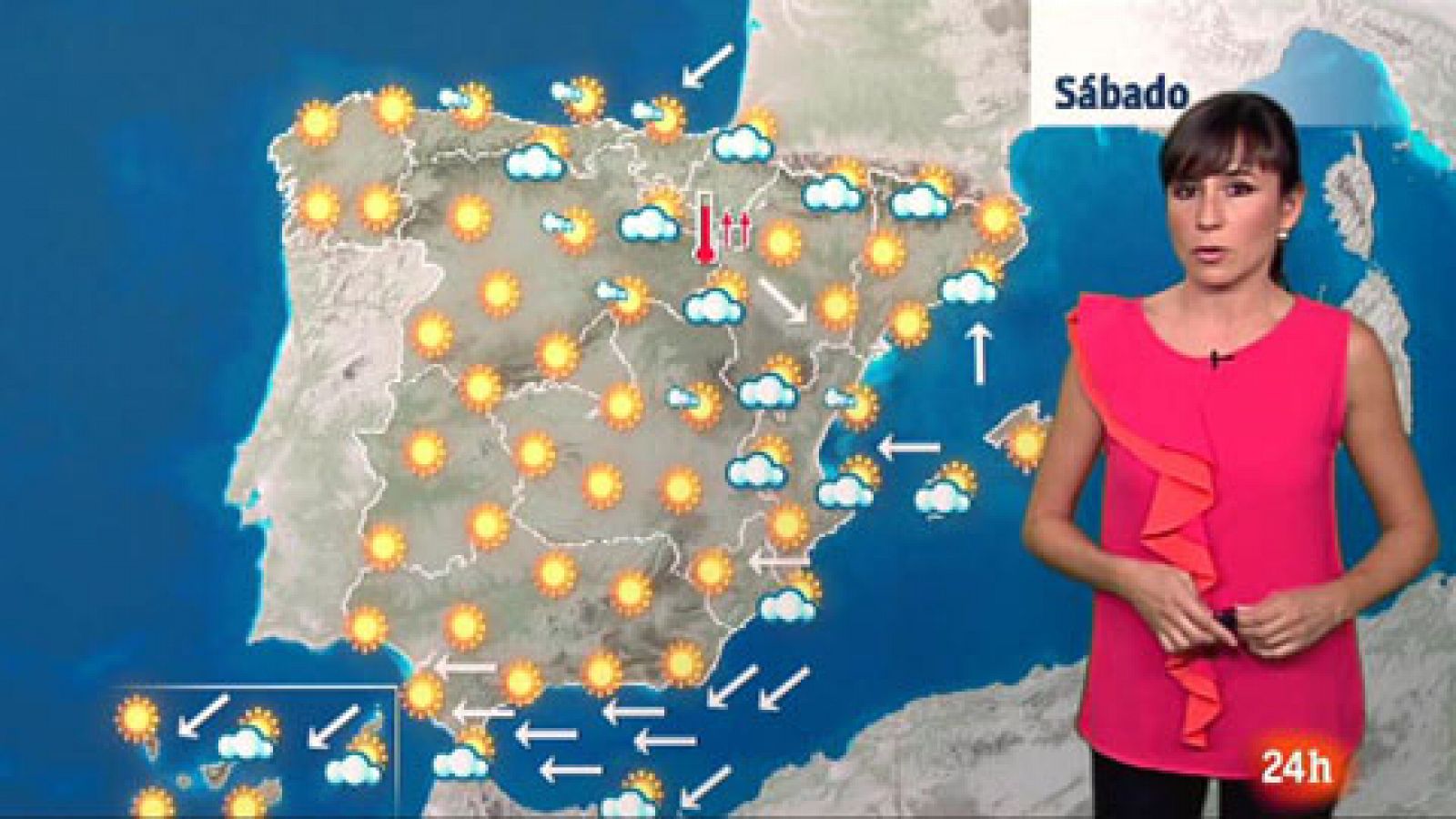 El tiempo: Ascenso paulatino de las temperaturas, salvo en Canarias | RTVE Play