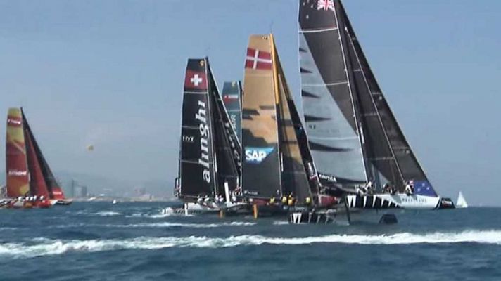 Extreme Sailing Series. Prueba Barcelona 2017