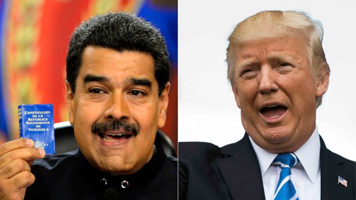 Telediario 1 - Trump: "Tenemos muchas opciones para Venezuela"