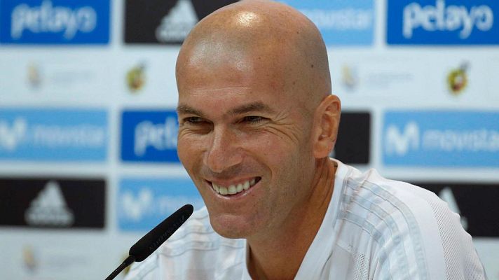 Telediario 1 - Zidane confirma su renovación por tres años con el Madrid