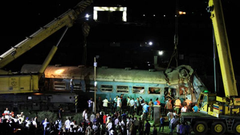 43 muertos en el accidente ferroviario de Egipto