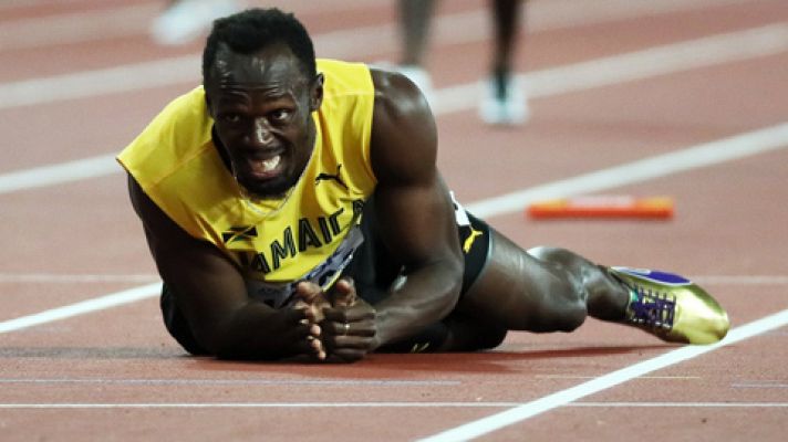  - Amargo adiós para Bolt en la fiesta del Reino Unido en el 4x100 en el Mundial de Londres