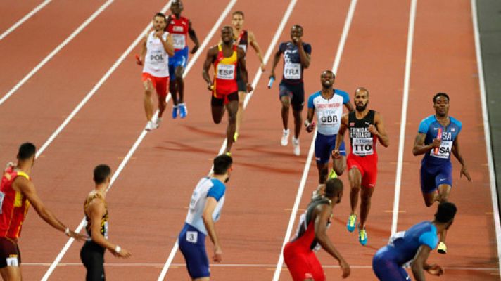 Mundial de Londres | España, quinta en el 4x400 que gana Trinidad y Tobago