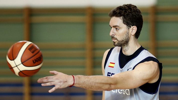 Pau Gasol: "El Eurobasket es un reto importante para este equipo"