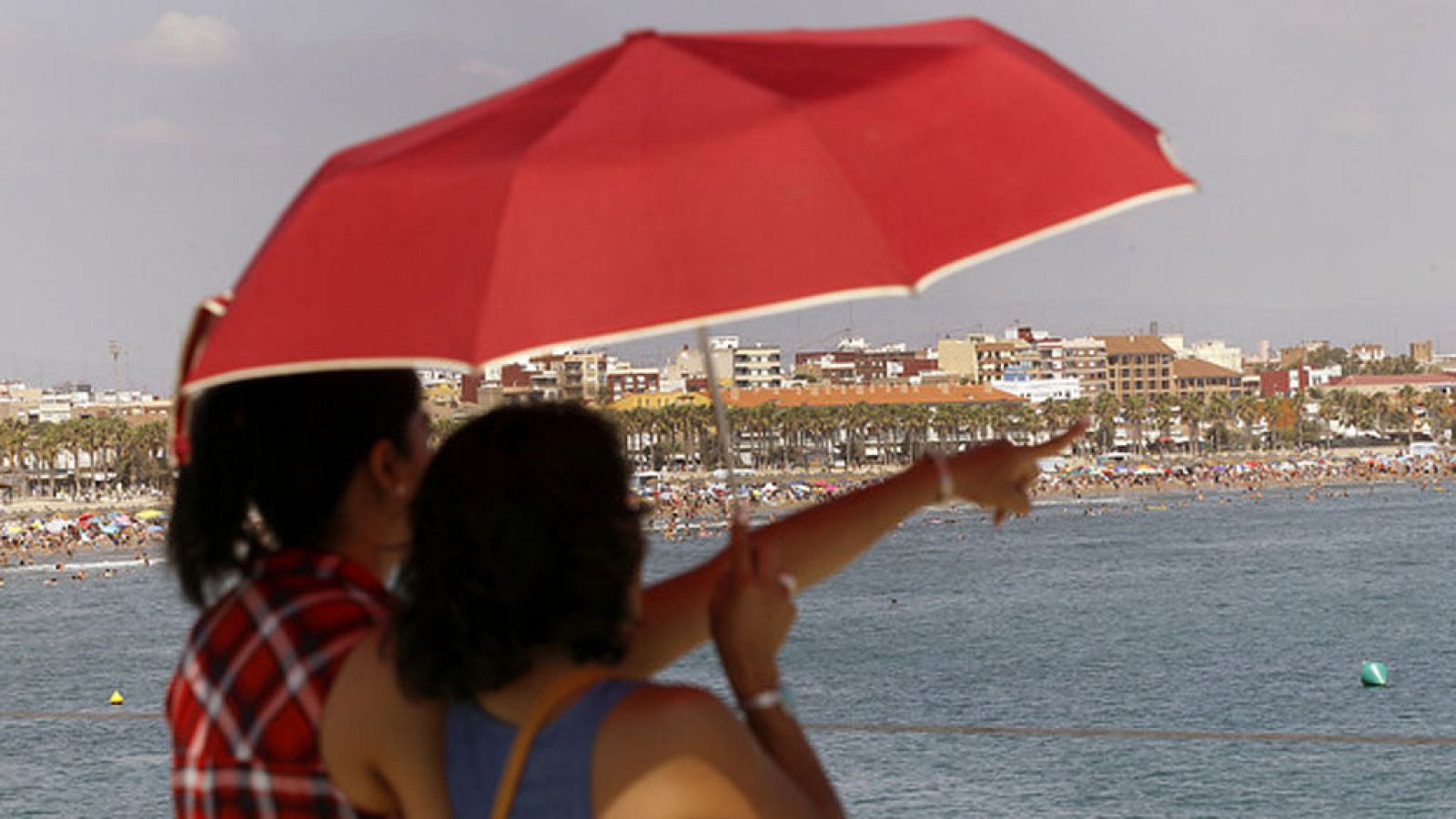Temperaturas altas en zonas de la mitad interior sur peninsular y Mallorca