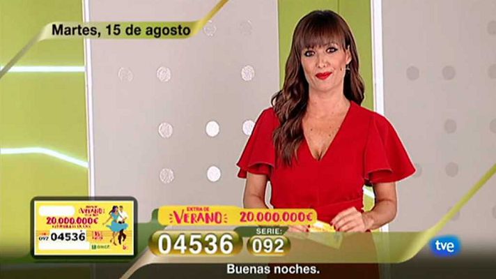 Sorteos ONCE - Sorteo ONCE - 15/08/17