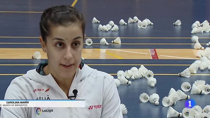 Telediario 1 - Carolina Marín: "Quiero ser la mejor jugadora de la historia"