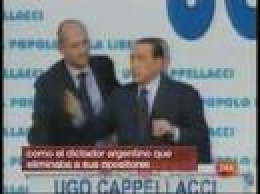 Inapropiado 'chiste' de Berlusconi