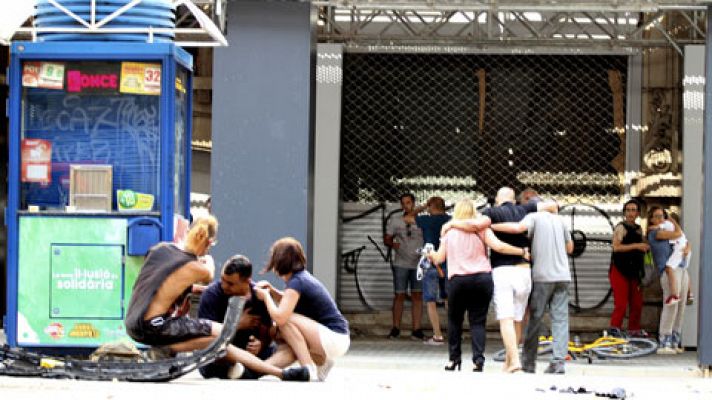 Un ataque terrorista deja al menos 13 muertos en el centro de Barcelona