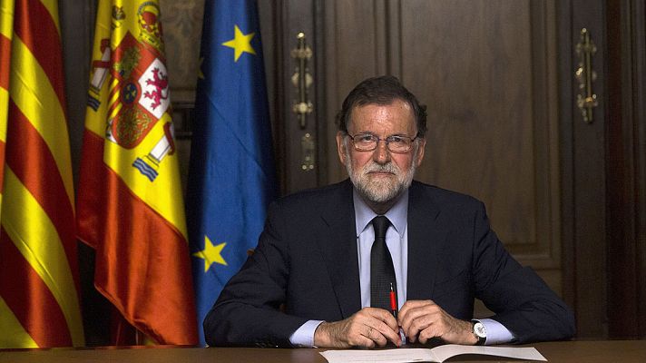 Telediario 1 - El rey condena el atentado de Las Ramblas y Rajoy se desplaza a Barcelona