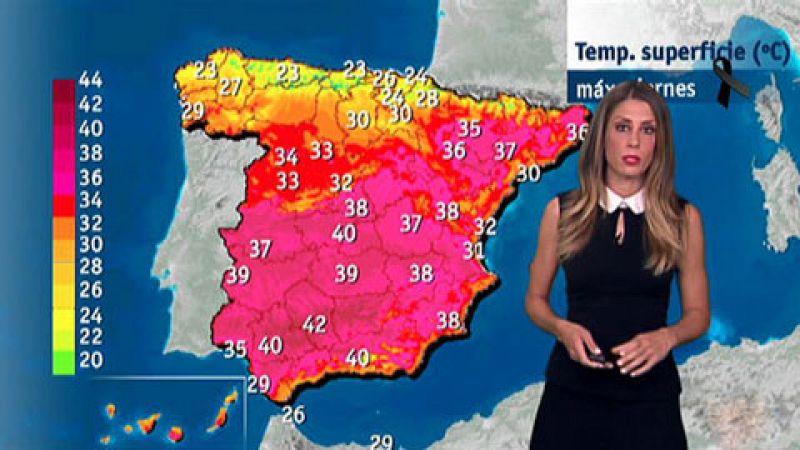 Media España en alerta por las altas temperaturas