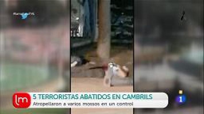 Cinco terroristas abatidos en Cambrils