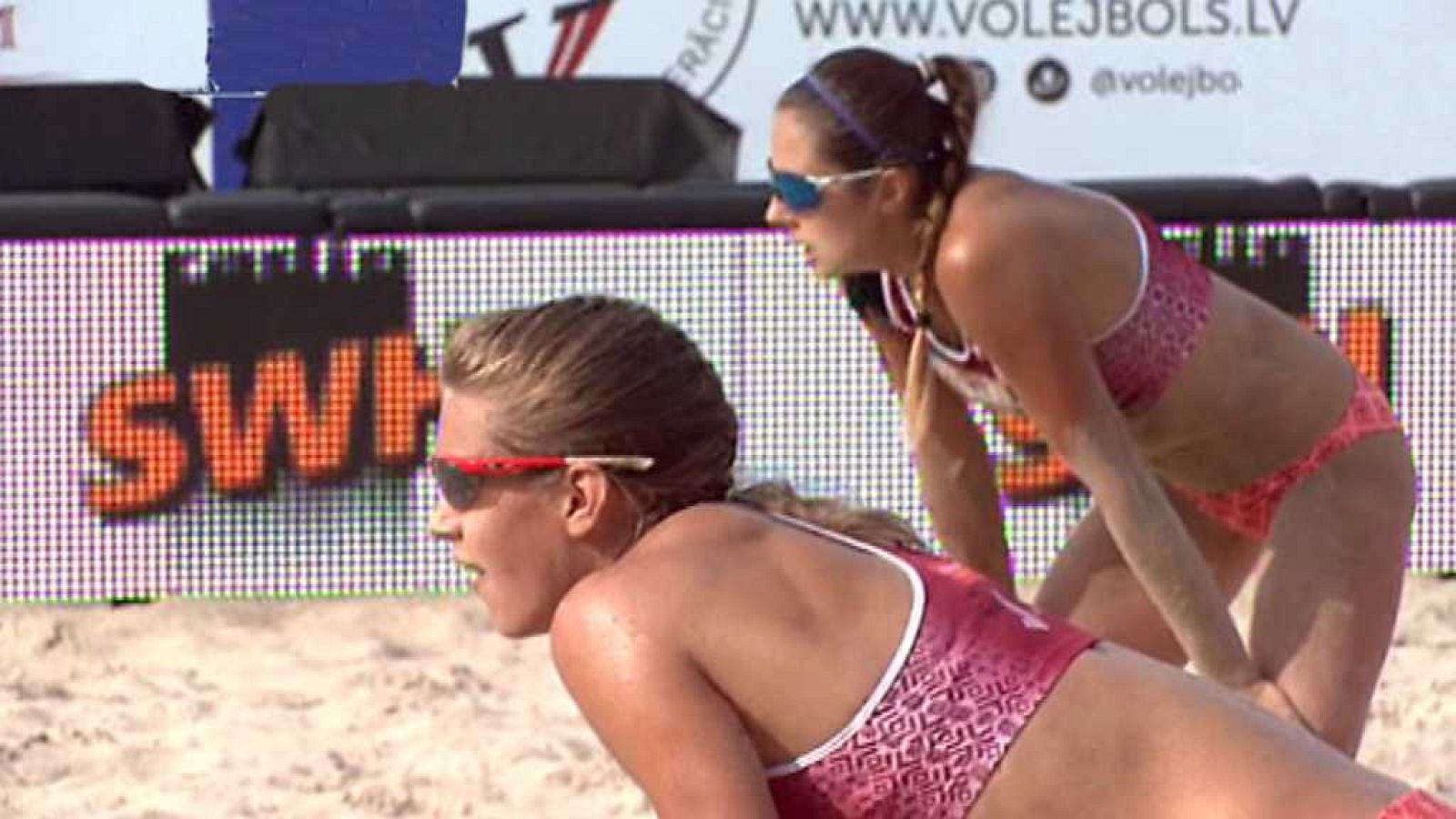 Voley Playa - Campeonato de Europa. 1/8 Final Femeninos: Letonia - España - ver ahora