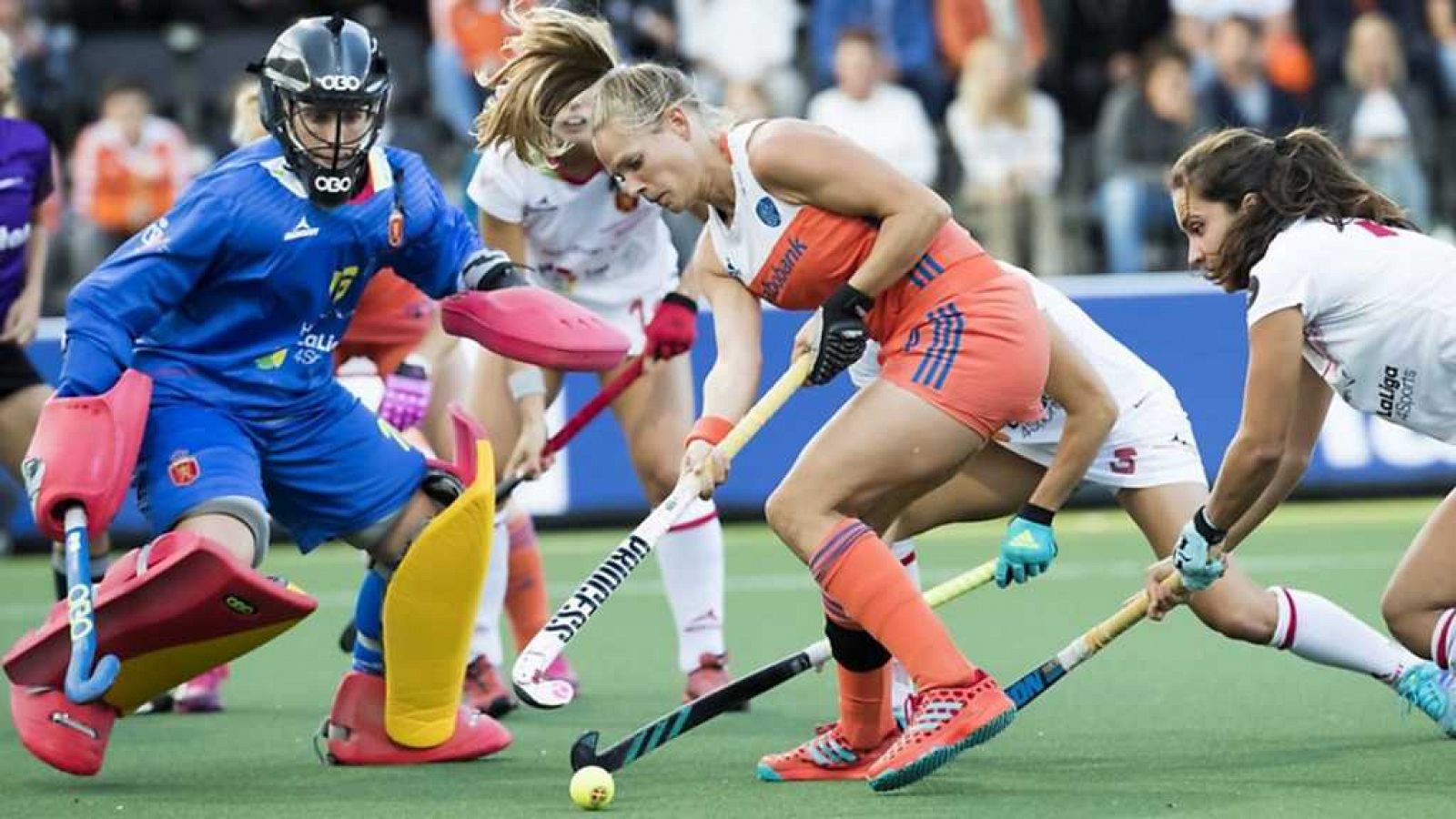 Hockey Hierba - Campeonato de Europa Femenino: España - Holanda